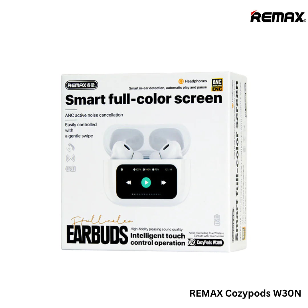 Remax Cozypods W30N ANC True Wireless Earbuds White
